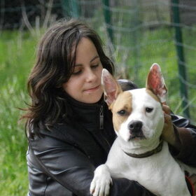 Met Sheba (ex-asielhondje)
