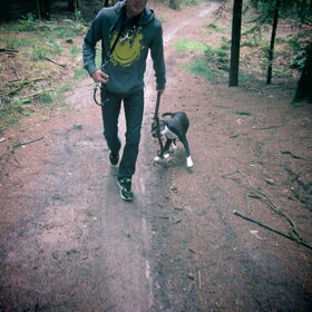 Samen met baasje
