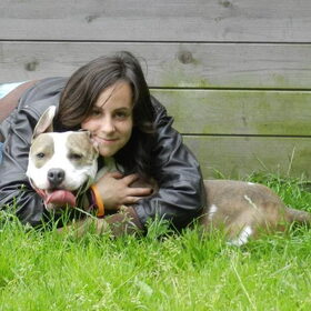 Knuffelen met Trix