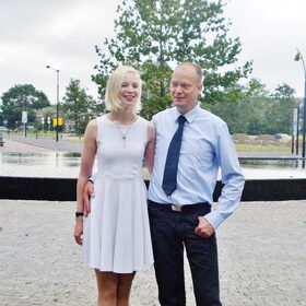 Hondenfoto van Eef en Tjibbe