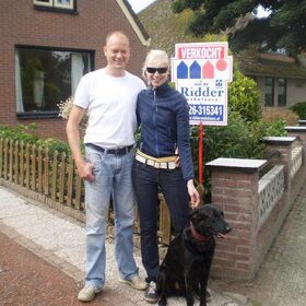 Hondenfoto van Eef en Tjibbe