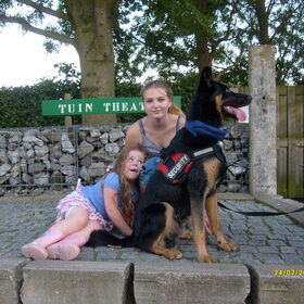 Hondenfoto van jacqueline en baco
