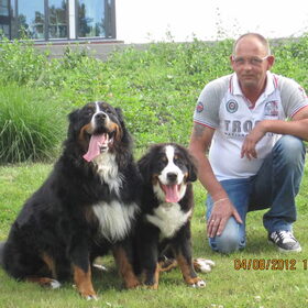 Baasje met Kay en Diesel