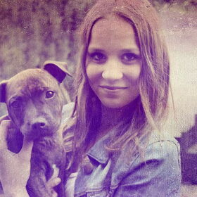 Buurmeisje (nina) met brutus !