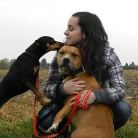 Samen met Babs en Laika
