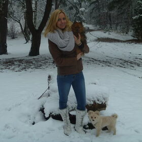Hondenfoto van Ariane & Snowy