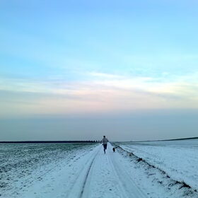 Lopen met Henk ! Febr. 2013