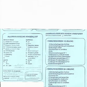 Allergietest Saffira
