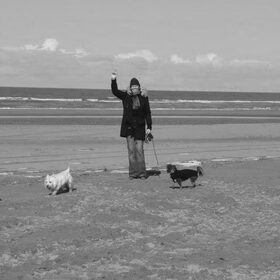 Lekker uitwaaien op het strand ...
