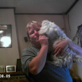 snoopy en vrouwtje