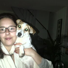 samen met mijn meisje Luna op de foto ;-)