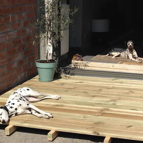 Nieuwe terras aan het uittesten :)