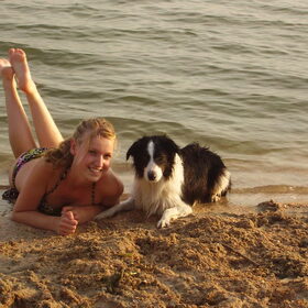 Hondenfoto van Inge, baasje van Sasha en Myra <3