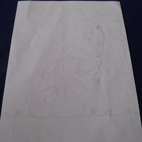 Cartoon tekening