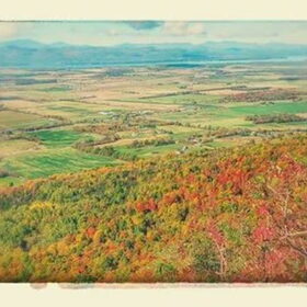 View Snake Mountain Vermont, herfst 214