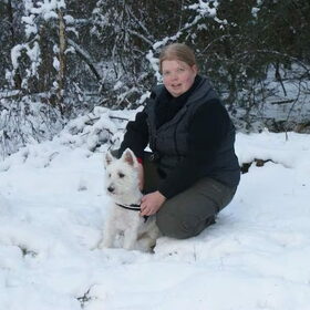 Hondenfoto van Sandra, Mecx en Fenne.