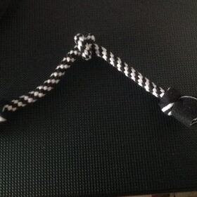 Touw met knoop