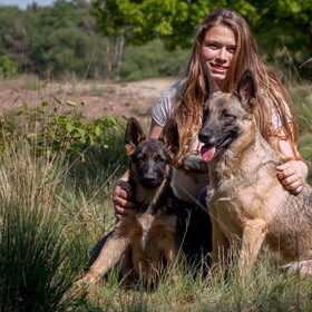 Hondenfoto van Lisanne, Misha, Tessa&Arrow