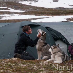 Noorwegen, trektocht met de tent.