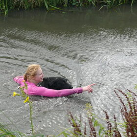 Hondenfoto van Eef en Tjibbe