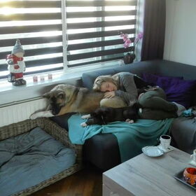 Hondenfoto van Jackie en Kiba:)