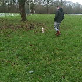 Hondenfoto van Jackie en Kiba:)