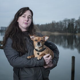 Hondenfoto van team border lolly