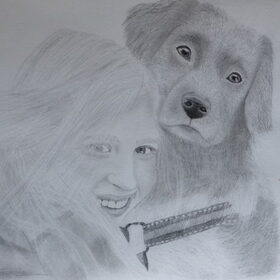 Hondenfoto van Doortje & Tibbe