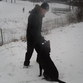Hektor samen met mijn broertje :)