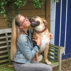 hier even een update van onze Benjamin, Antares, die nu al…