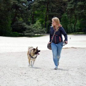 Hondenfoto van Jackie en Kiba:)