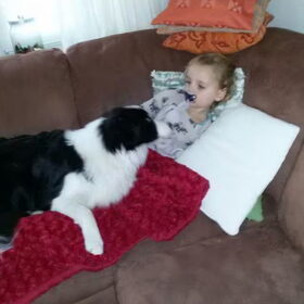 Hondenfoto van carla en Buddy 