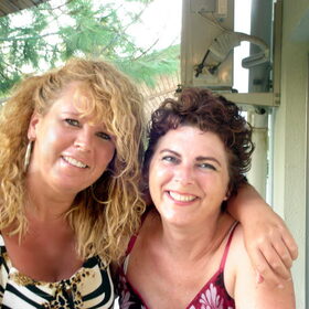 Vriendin en ik [links] Turkije vakantie 2008