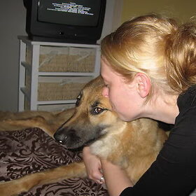 Een kusje voor Cleo... :-)