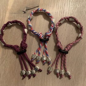 Anti teek & vlo bandjes met bedels
