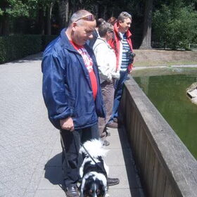 op bezoek bij de dieren in amesfoort