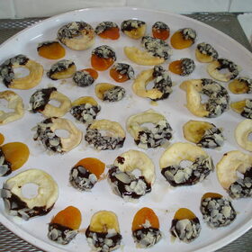 Fruitsnoepjes voor de honden