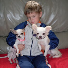 luckytje,samen met zoontje en bieke van ons mama