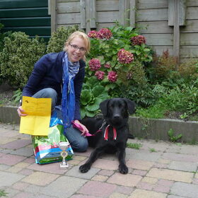 Vorig jaar bij de keuring voor rasloze honden 7de geworden. Maar…