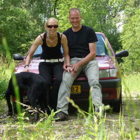 Hondenfoto van Eef en Tjibbe