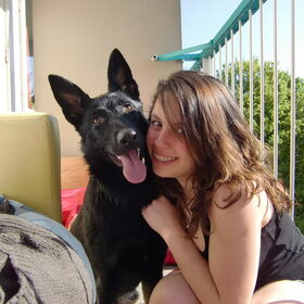 Samen met vrouwtje op balkon:D