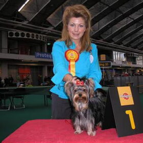 Marieke op de Winner in Amsterdam