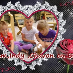 Hondenfoto van leony met Binky