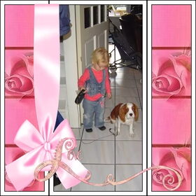 Hondenfoto van leony met Binky