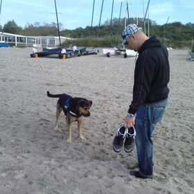 Hondenfoto van Claudia & Tank