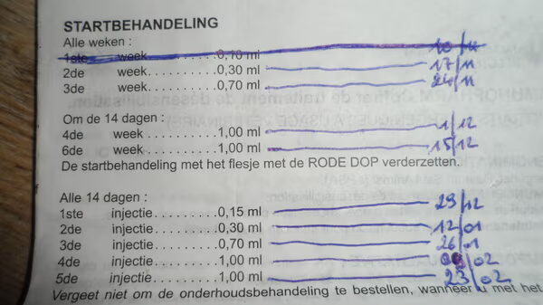 allergie deel ???? teveel!!!! haha