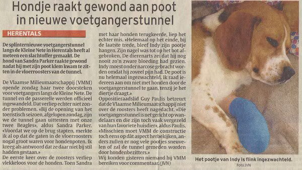 Een ongeluk is vlug gebeurt.